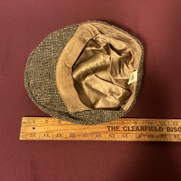 Vintage Stetson Wool Newsboy Hat size large made in USA - Picture 10 of 10
